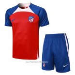 Tracksuit Atletico Madrid 2023-2024 Short Sleeve Red - Shorts