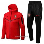 Hooded Tracksuit Portugal 2022-2023 Red