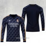 Real Madrid Away Shirt 2023-2024 Long Sleeve