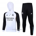 Sweatshirt Tracksuit Real Madrid 2023-2024 Kid White