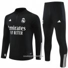 Sweatshirt Tracksuit Real Madrid 2023-2024 Kid Black