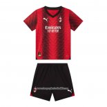 AC Milan Home Shirt 2023-2024 Kid