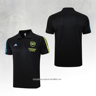 Arsenal Shirt Polo 2023-2024 Black