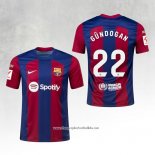 Barcelona Player Gundogan Home Shirt 2023-2024