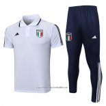 Conjunto Polo Italy 2023-2024 White