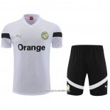 Tracksuit Senegal 2023-2024 Short Sleeve White - Shorts