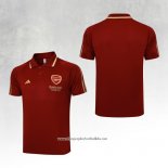 Arsenal Shirt Polo 2023-2024 Red