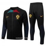 Jacket Tracksuit Portugal 2022-2023 Black