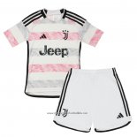 Juventus Away Shirt 2023-2024 Kid