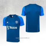 Manchester United Training Shirt 2023-2024 Blue