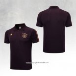 Germany Shirt Polo 2022-2023 Brown