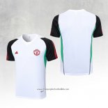 Manchester United Training Shirt 2023-2024 White and Black