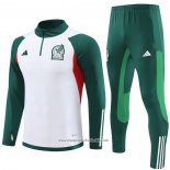 Sweatshirt Tracksuit Mexico 2023-2024 Kid White