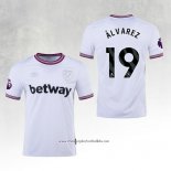 West Ham Player Alvarez Away Shirt 2023-2024